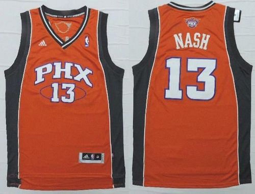 Steve Nash Phoenix Suns orange jersey
