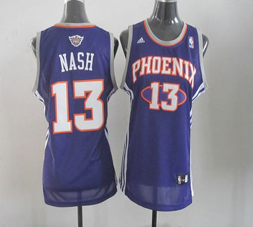 Steve Nash Phoenix Suns purple Road jersey