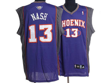 Steve Nash Phoenix Suns purple jersey