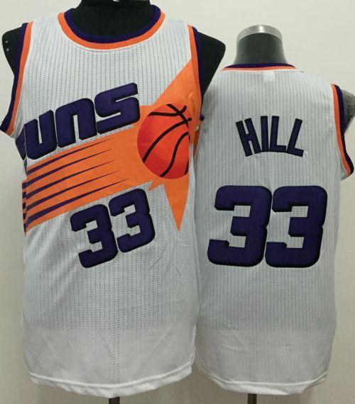 Grant Hill Phoenix Suns white Throwback jersey