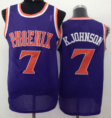 K Johnson Phoenix Suns purple Throwback jersey