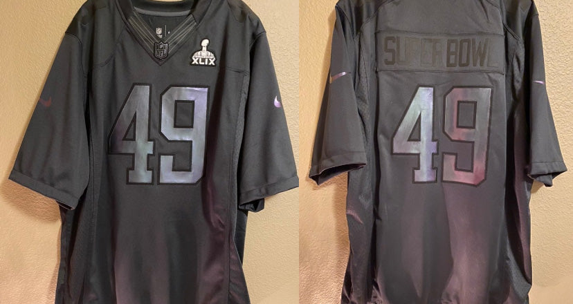 Super Bowl black jersey