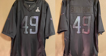 Super Bowl black jersey