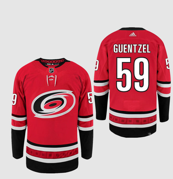 Jake Guentzel Carolina Hurricanes red jersey
