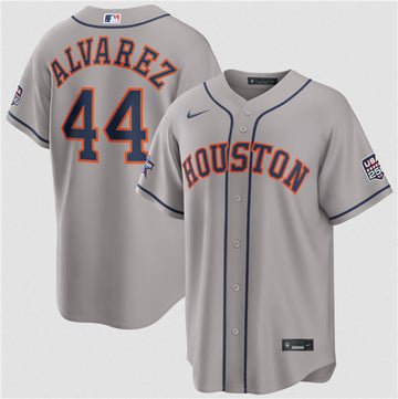 Yordan Alvarez Houston Astros gray All-Star jersey