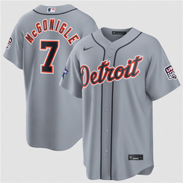 Kevin McGonigle Detroit Tigers gray All-Star jersey