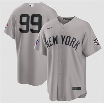 Aaron Judge New York Yankees gray All-Star jersey