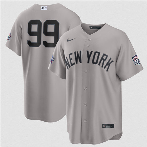 Aaron Judge New York Yankees gray All-Star jersey