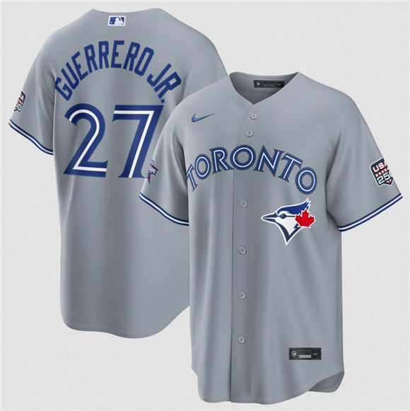 Vladimir Guerrero Jr Toronto Blue Jays gray All-Star jersey