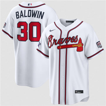 Drake Baldwin Atlanta Braves white All-Star jersey