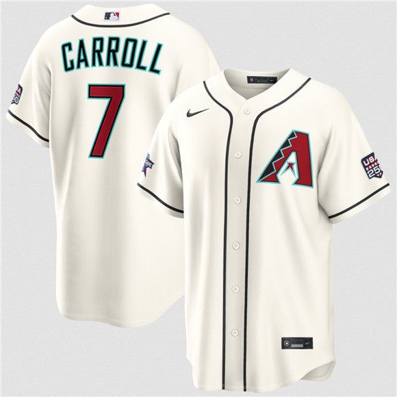 Corbin Carroll Arizona Diamondbacks cream All-Star jersey