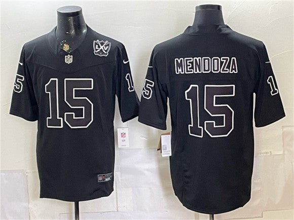 Fernando Mendoza Las Vegas Raiders black Vapor jersey