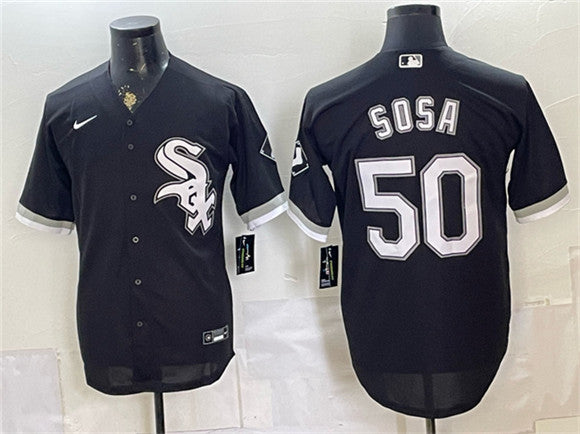 Lenyn Sosa Chicago White Sox black jersey