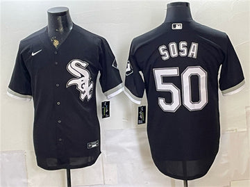 Lenyn Sosa Chicago White Sox black jersey