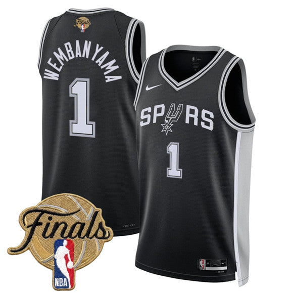 Victor Wembanyama San Antonio Spurs black jersey