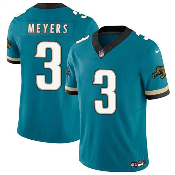Jokobi Meyers Jacksonville Jaguars teal Vapor jersey