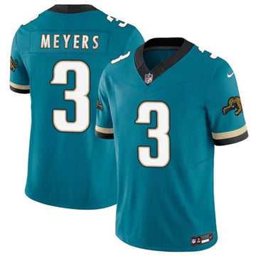 Jokobi Meyers Jacksonville Jaguars teal Vapor jersey