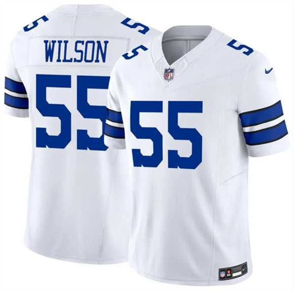 Logan Wilson Dallas Cowboys white Vapor jersey