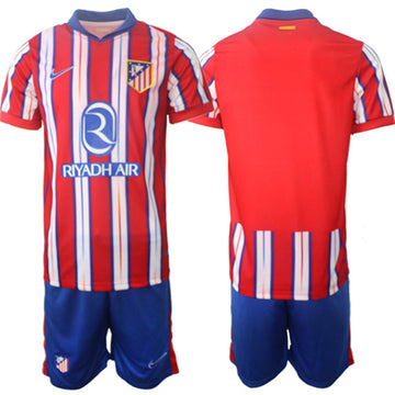 Custom Atletico Madrid Home jersey