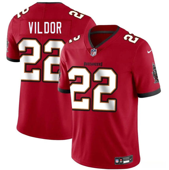 Kindle Vildor Tampa Bay Buccaneers red jersey