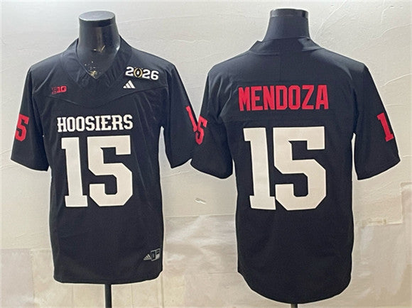 Fernando Mendoza Indiana Hoosiers black jersey