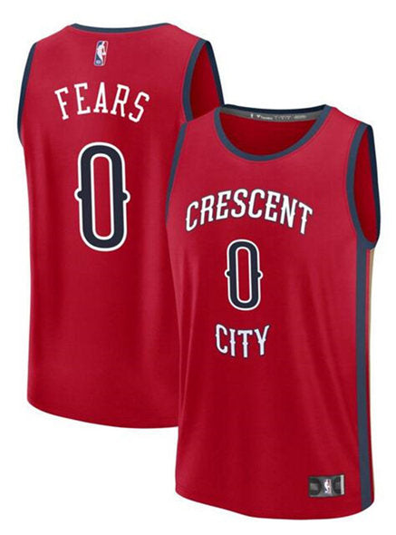 Jeremiah Fears New Orleans Pelicans red jersey