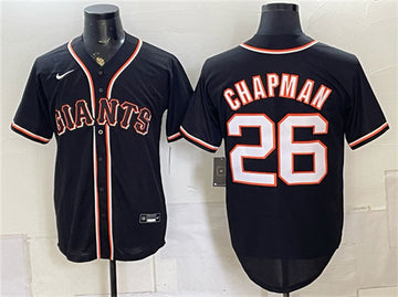 Matt Chapman San Francisco Giants black Fashion jersey