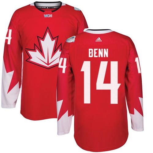 Jamie Benn Team Canada red jersey