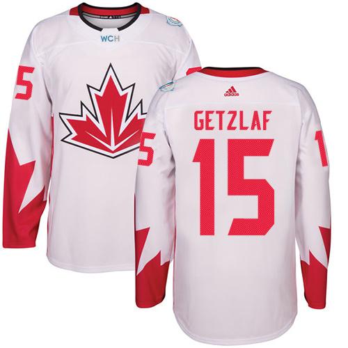Ryan Getzlaf Team Canada white jersey