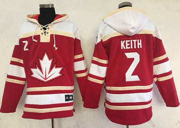 Duncan Keith Team Canada red jersey