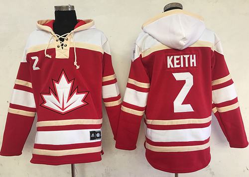 Duncan Keith Team Canada red jersey