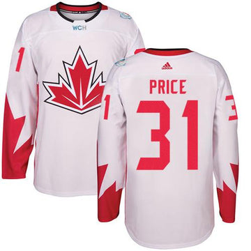 Carey Price Team Canada white jersey
