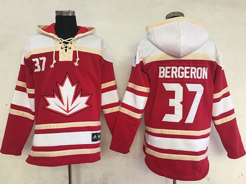 Patrice Bergeron Team Canada red jersey