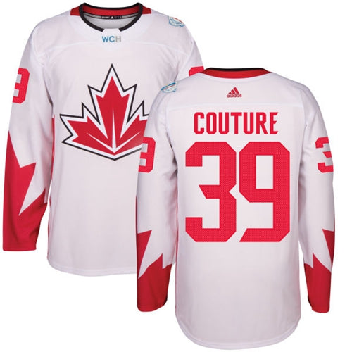 Logan Couture Team Canada white jersey