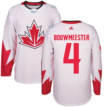 Jay Bouwmeester Team Canada white jersey