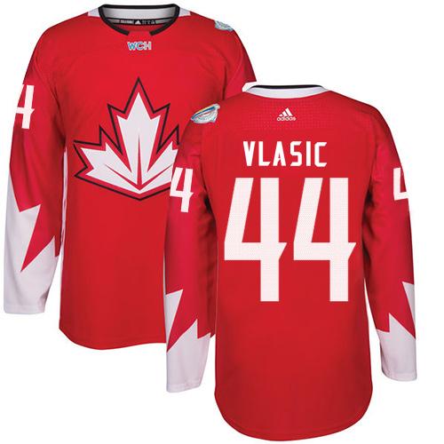 Marc-Edouard Vlasic Team Canada red jersey