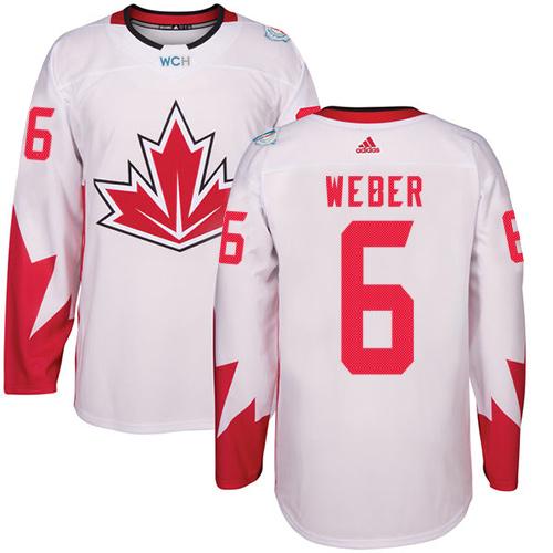 Shea Weber Team Canada white jersey