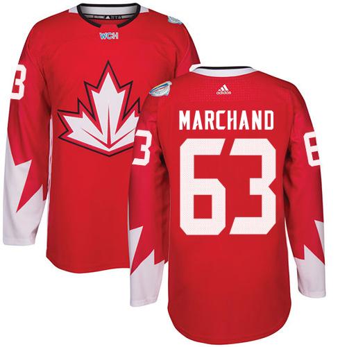Brad Marchand Team Canada red jersey