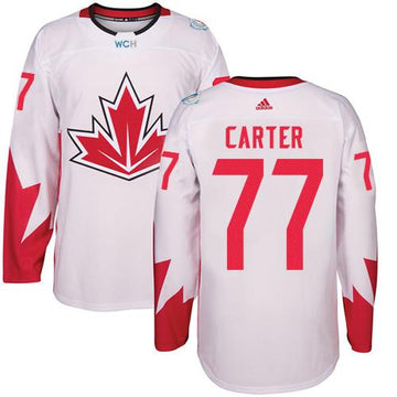 Jeff Carter Team Canada white jersey