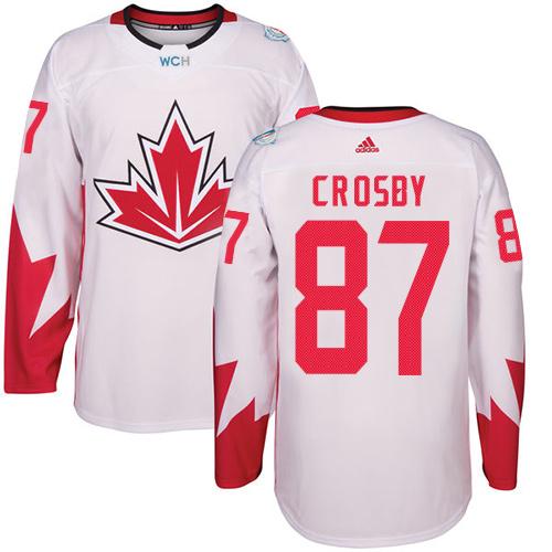 Sidney Crosby Team Canada white jersey