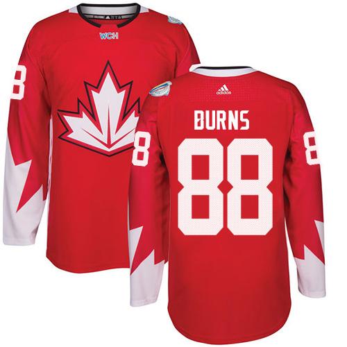 Brent Burns Team Canada red jersey