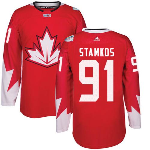 Steven Stamkos Team Canada red jersey
