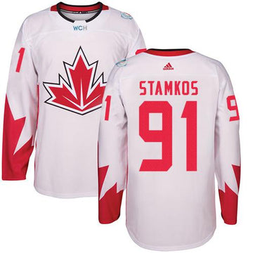 Steven Stamkos Team Canada white jersey
