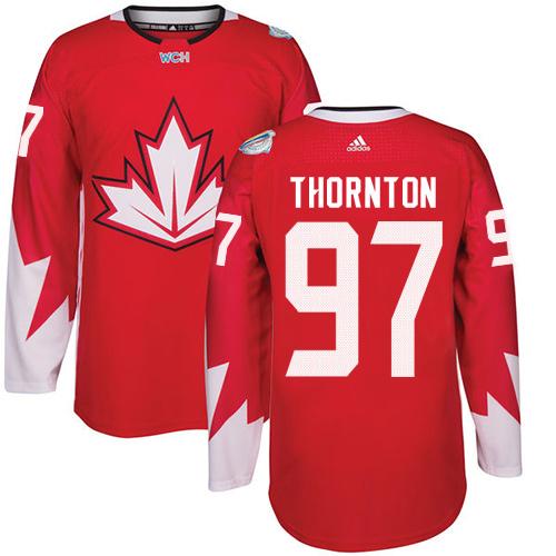Joe Thornton Team Canada red jersey
