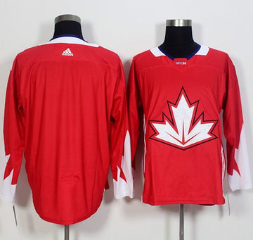 Custom Team Canada red jersey