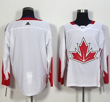 Custom Team Canada white jersey