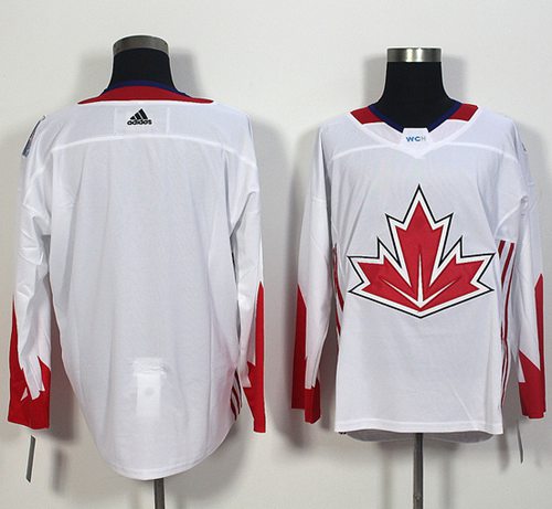 Custom Team Canada white jersey