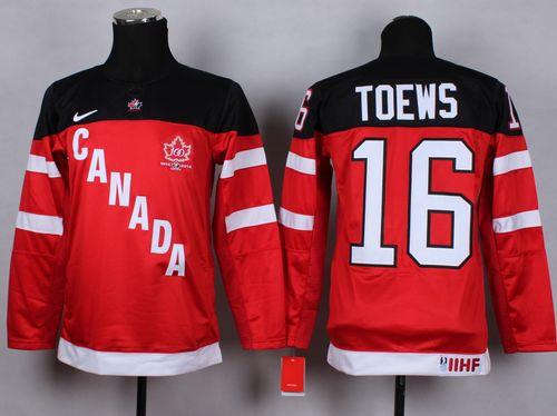 Jonathan Toews Team Canada red jersey
