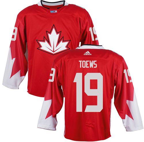 Jonathan Toews Team Canada red jersey