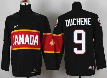 Team Canada black jersey